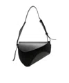 Neous Flap Shoulder Bag In Black