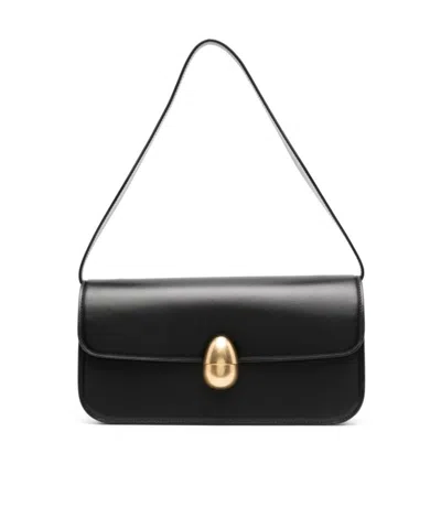 Neous Flip Shoulder Bag In Black