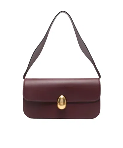 Neous Flip Shoulder Bag In Red