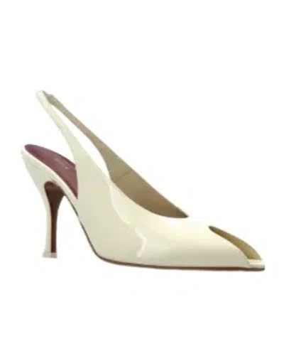 Neous Hamal Peep-toe Slingback Heeled Pumps In Green