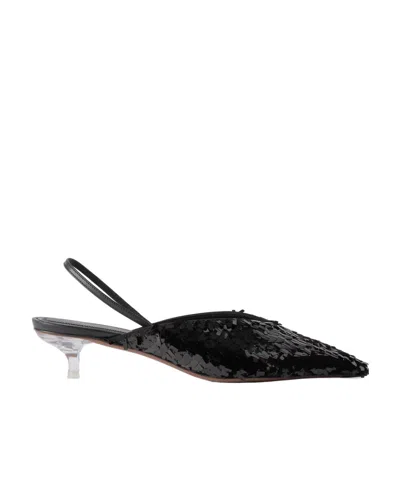 Neous Irena Slack-heeled Heels In Black