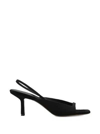 Neous Kamui Open-toe Pumps In Black