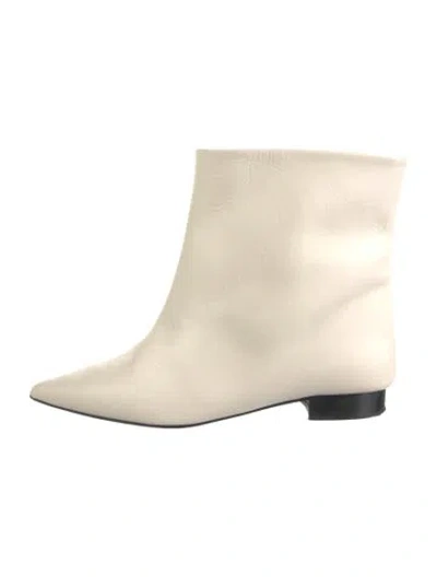 Pre-owned Neous Leather Boots In Neutrals