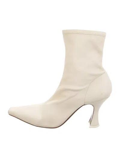 Pre-owned Neous Leather Boots In Neutrals