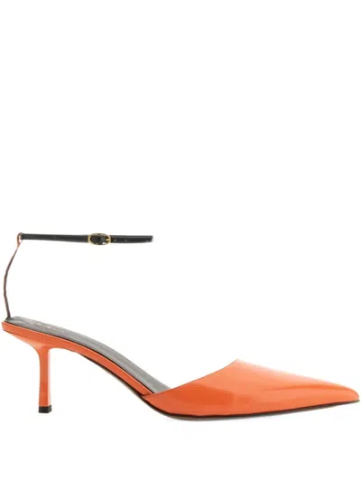 NEOUS LEATHER HEELED PUMPS