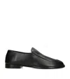 Neous Leather Polaris Loafers In Black