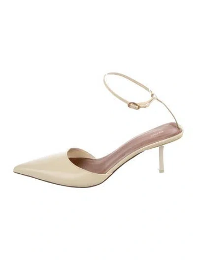 Pre-owned Neous Leather Pumps In Neutrals