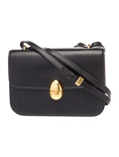 Pre-owned Neous Leather Shoulder Bag In Black