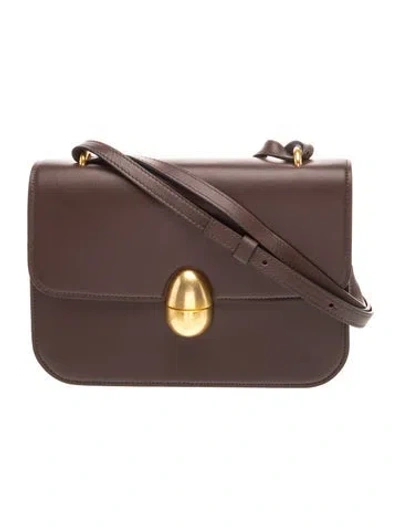 Pre-owned Neous Leather Shoulder Bag In Brown