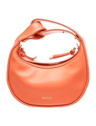 Pre-owned Neous Leather Shoulder Bag In Orange