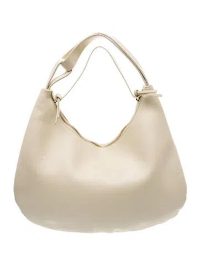 Pre-owned Neous Leather Top Handle Bag In Neutral