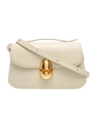 Pre-owned Neous Leather Top Handle Bag In Neutrals