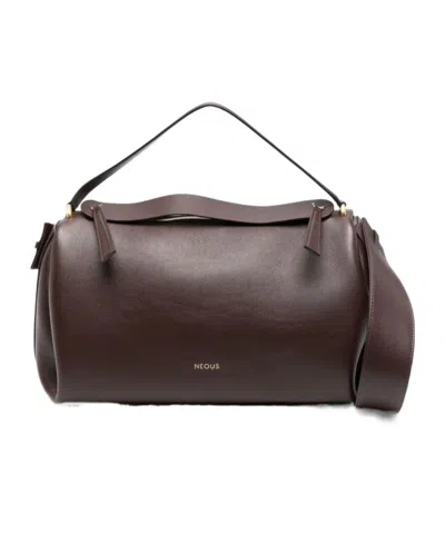 Neous Logo Handbag In Black