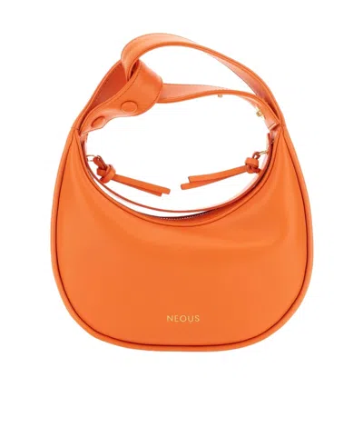 Neous Logo Shoulder Bag In Orange