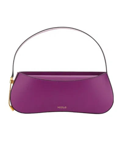 Neous Logo Shoulder Bag In Purple