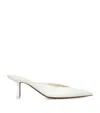 Neous Matar Mignon Mules In Ivory