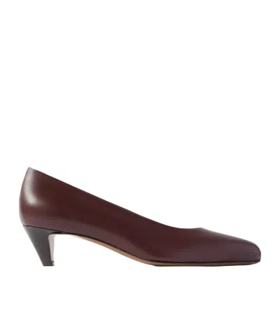 Neous Minimalist Mid-heel Shoes In Brown