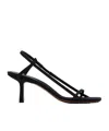 Neous Open-toed High-heeled Sandals In Black