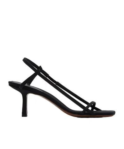 Neous Open-toed High-heeled Sandals In Black