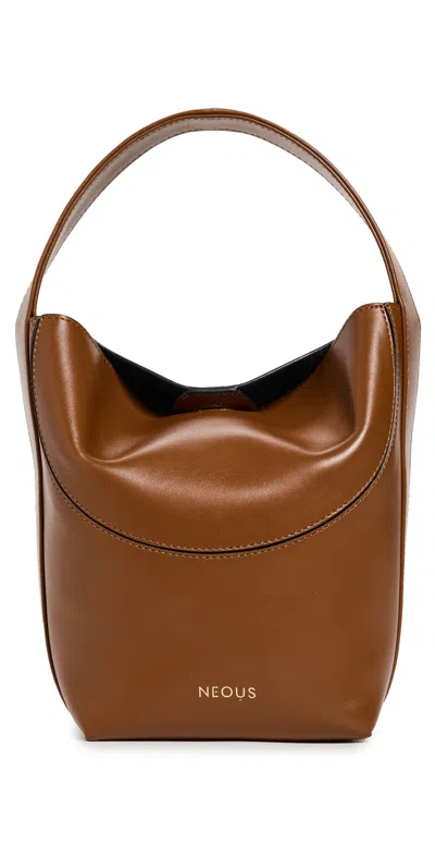 Neous Pavo 1.0 Leather Bag Caramel In Brown
