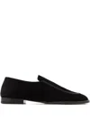 Neous Polaris Suede Loafers In Black