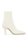 Neous Ran Leather Boots In White