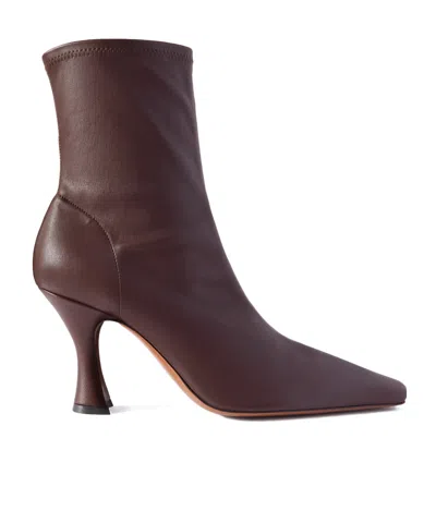 Neous Ran Stretch-leather Ankle Boots In Multi
