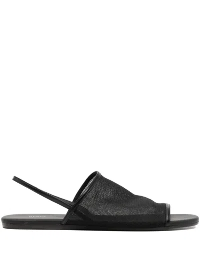 Neous Salm Mesh Sandles In Black