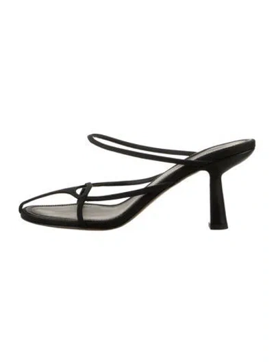 Pre-owned Neous Sandals In Black