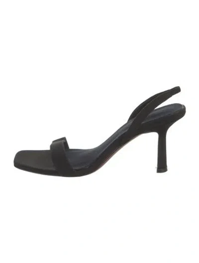 Pre-owned Neous Sandals In Black