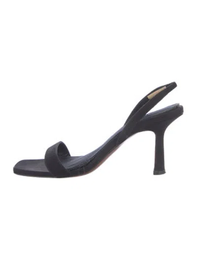 Pre-owned Neous Sandals In Black