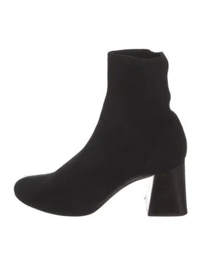 Pre-owned Neous Sock Boots In Black