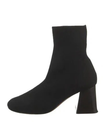 Pre-owned Neous Sock Boots In Black