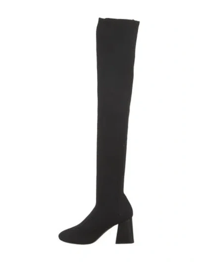 Pre-owned Neous Sock Boots In Black