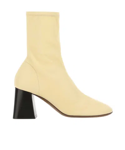 NEOUS NEOUS HIGH BLOCK HEEL SOCK STYLE BOOTS