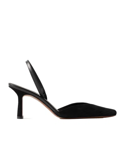 Neous Stiletto Heel Sandals In Black
