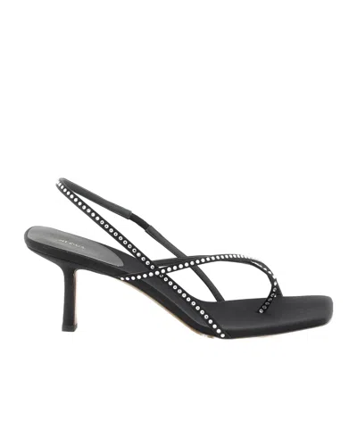 Neous Strap-design 65mm Mules In Black