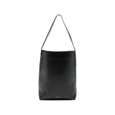 Neous Thea Panelled Shoulder Bag In Black