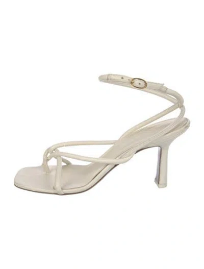 Pre-owned Neous Vintage Leather Sandals In Neutral