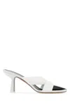 Neous Ogma Knit Cut Out Detailed Mules