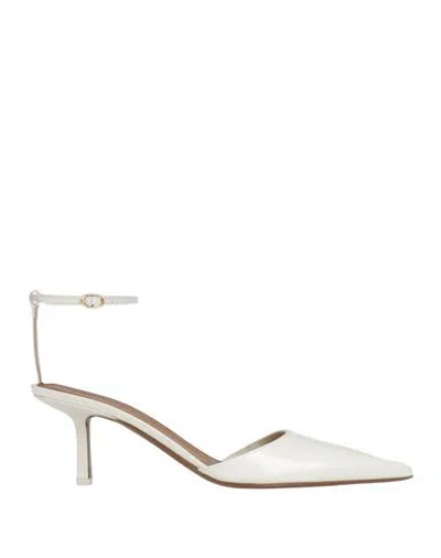 Neous Woman Pumps Cream Size 6 Leather In White