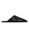Neous Women's Atik Woven Leather Flat Mules In Black