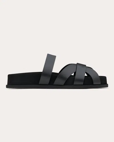 Neous Women's Ibor Flat Sandal In Black