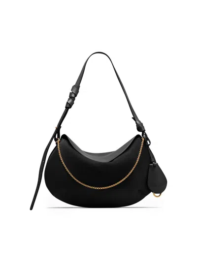 Neous Women's Libra Suede & Leather Shoulder Bag In Black