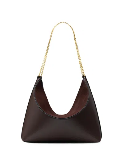 Neous Women's Modern Evening Pavo West Leather & Suede Bag In Brown