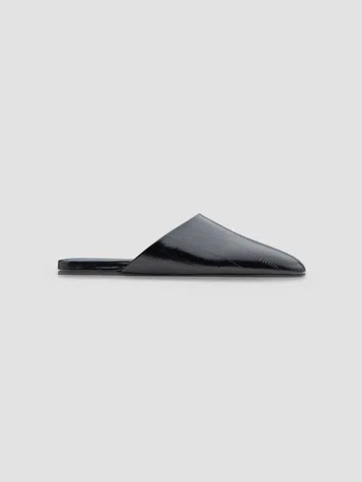 Neous Women's Nusakan Printed Eel Leather Mules In Black
