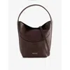 Neous Womens Pavo 1.0 Leather Shoulder Bag Dark Chocolate