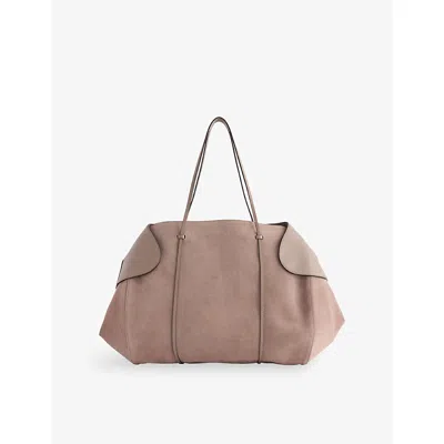 Neous Womens  Berenices Suede Holdall In Taupe