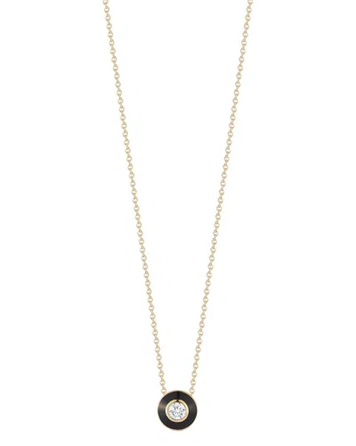 Nephora 14k Diamond Pendant