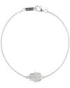 Nephora 14k 0.17 Ct. Tw. Diamond Hamsa Bracelet